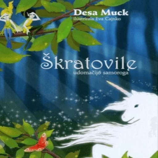 book cover for Škratovile udomačijo samoroga