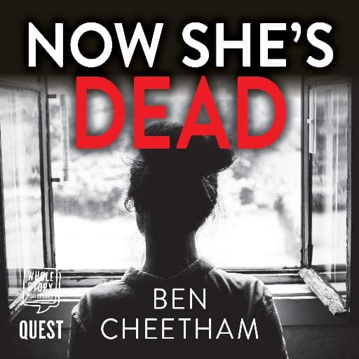 book cover for Now She's Dead