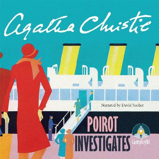 book cover for Poirot Investigates