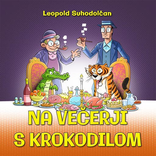 book cover for Na večerji s krokodilom