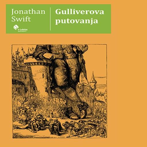 book cover for Gulliverova putovanja
