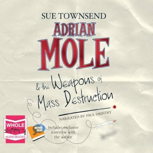 book cover for Adrian Mole and the Weapons of Mass Destruction