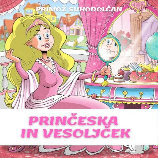 book cover for Prinčeska in vesoljček