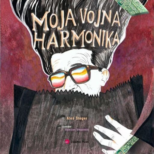 book cover for Moja vojna harmonika