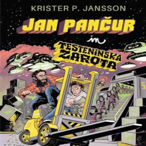 book cover for Jan Pančur in testeninska zarota