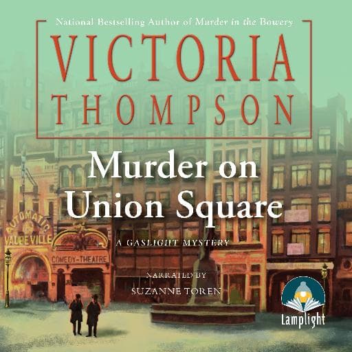 book cover for Murder on Union Square