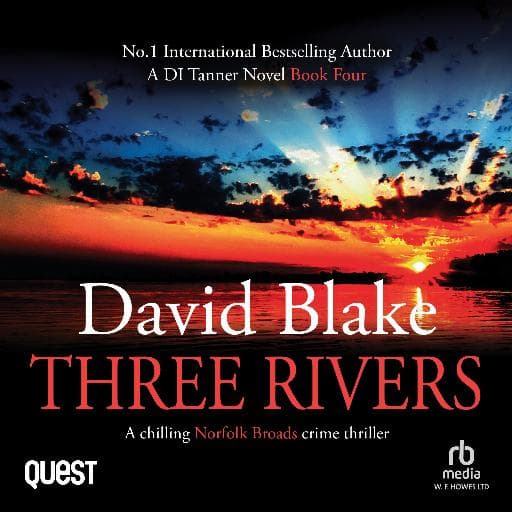 book cover for Three Rivers: A chilling Norfolk Broads crime thriller