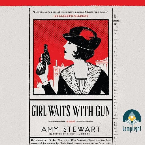 book cover for Girl Waits with Gun