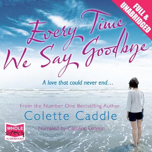 book cover for Every Time We Say Goodbye