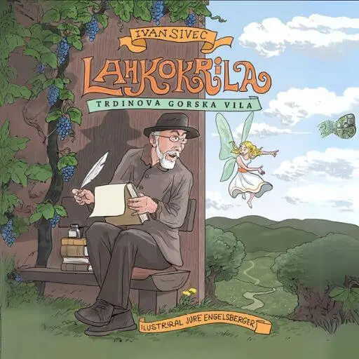 book cover for Lahkokrila, Trdinova gorska vila