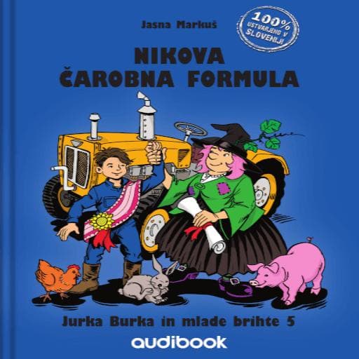 book cover for Nikova čarobna formula