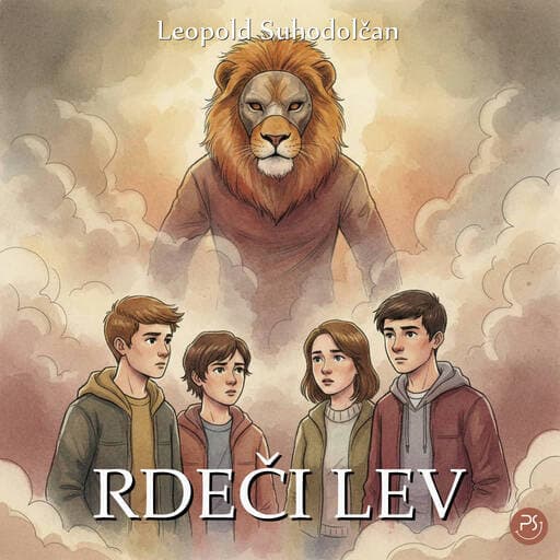 book cover for Rdeči lev