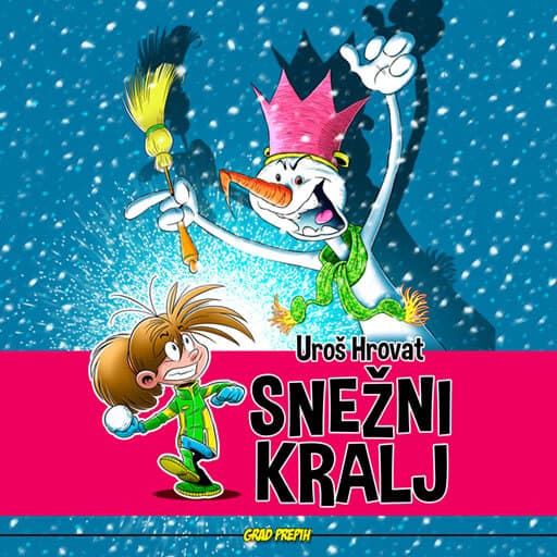 book cover for Snežni kralj