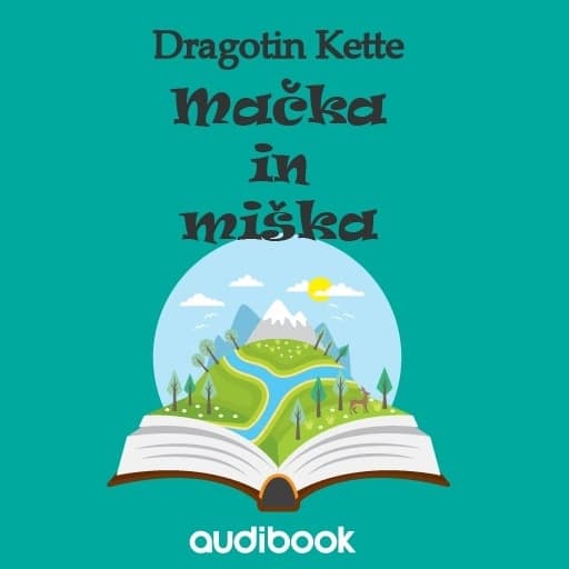 book cover for Mačka in miška