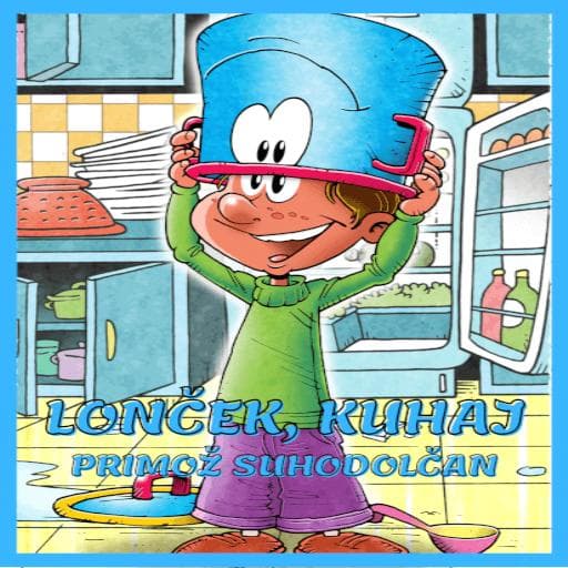 book cover for Lonček, kuhaj!