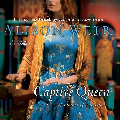 book cover for The Captive Queen