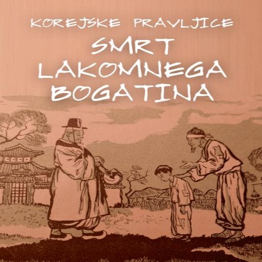 book cover for Smrt lakomnega bogatina