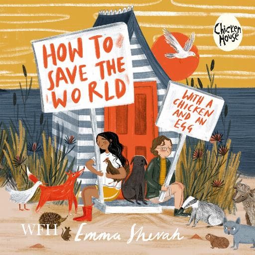 book cover for How to Save the World with a Chicken and an Egg