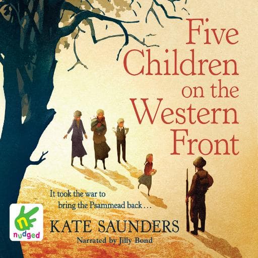 book cover for Five Children on the Western Front