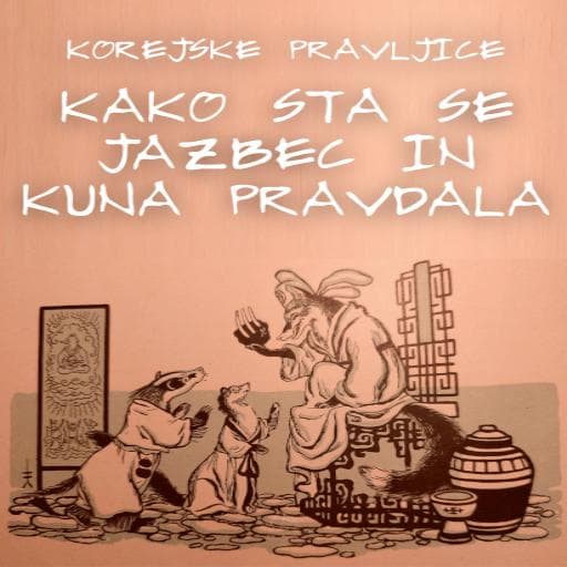 book cover for Kako sta se jazbec in kuna pravdala