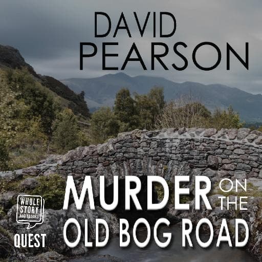 book cover for Murder on the Old Bog Road