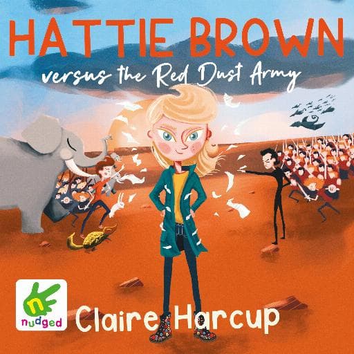 book cover for Hattie Brown versus the Red Dust Army