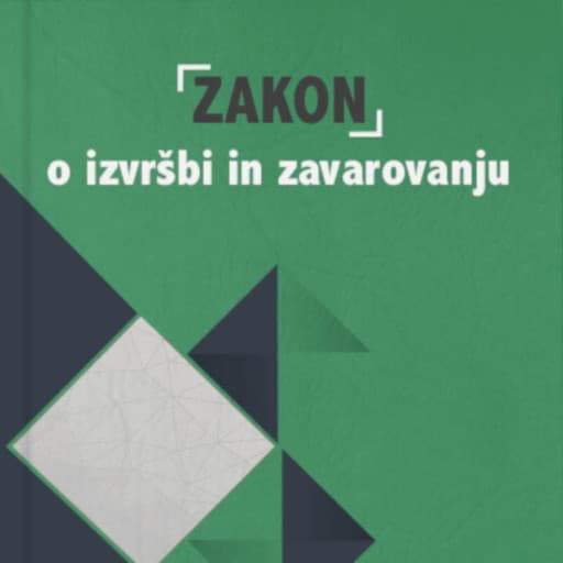 book cover for Zakon o izvršbi in zavarovanju (ZIZ)