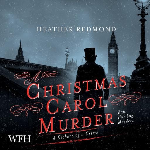 book cover for Christmas Carol Murder