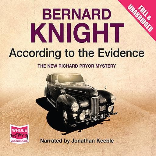 book cover for According to the Evidence