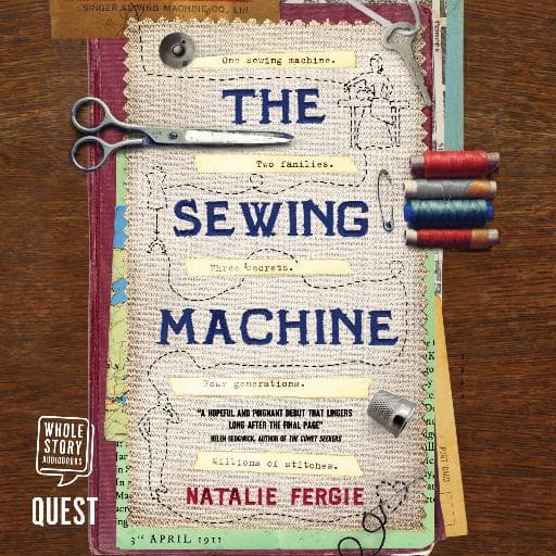 book cover for The Sewing Machine
