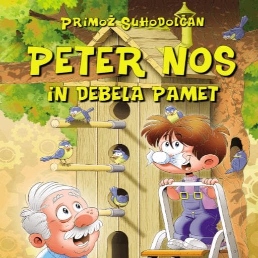 book cover for Peter Nos in debela pamet