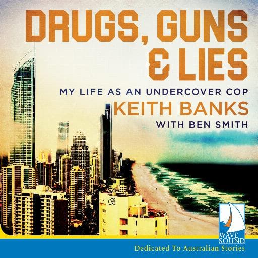 book cover for Drugs, Guns and Lies