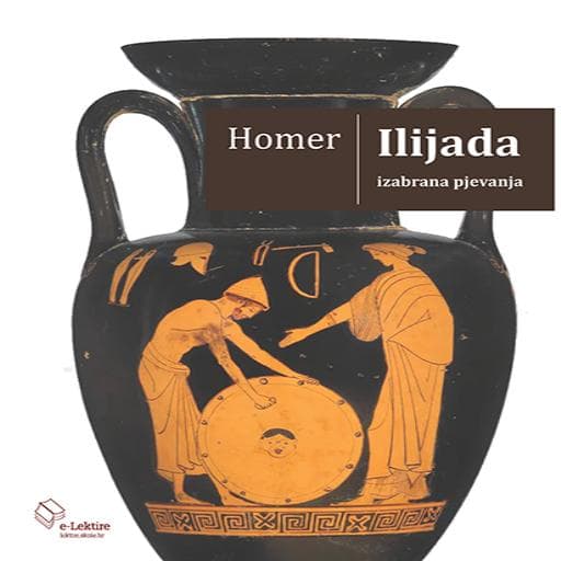 book cover for Ilijada (izabrana pjevanja)