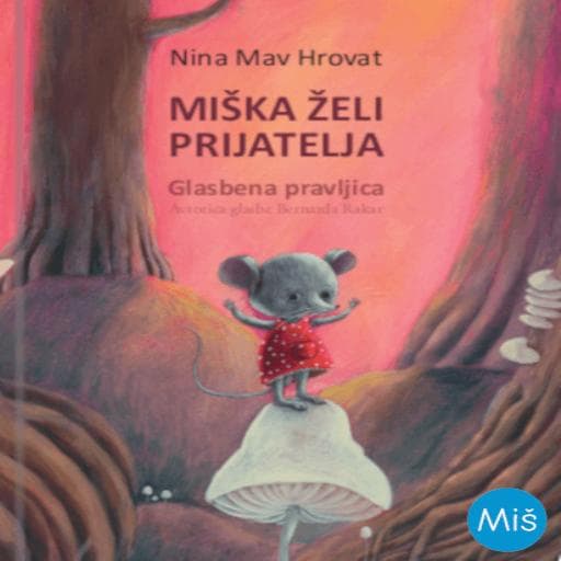 book cover for Miška želi prijatelja