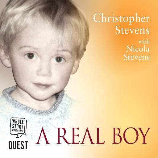 book cover for A Real Boy