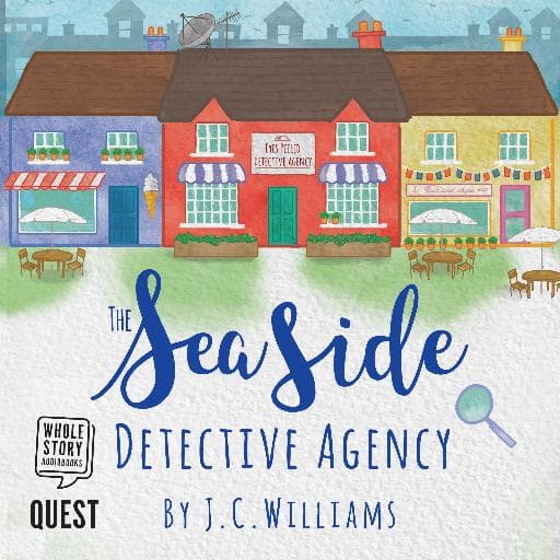 book cover for The Seaside Detective Agency