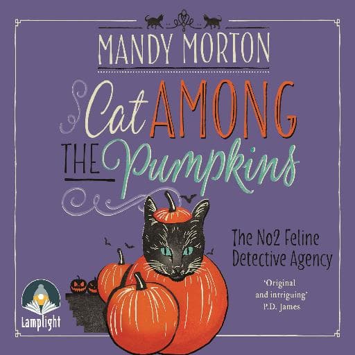 book cover for Cat Among the Pumpkins