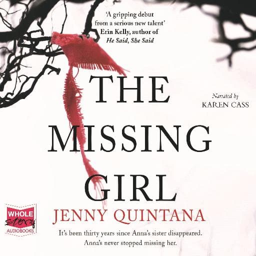 book cover for The Missing Girl