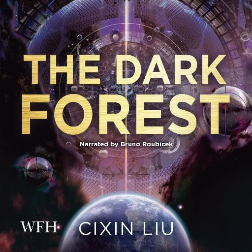 book cover for The Dark Forest