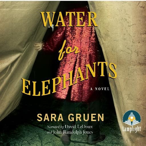 book cover for Water for Elephants