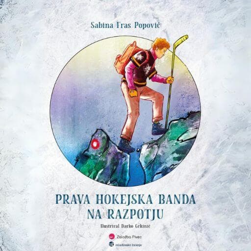 book cover for Prava hokejska banda - Na razpotju