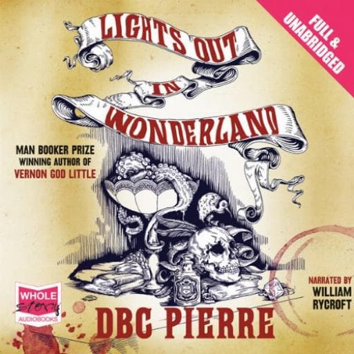 book cover for Lights Out in Wonderland