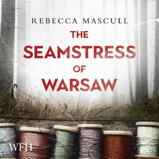 book cover for The Seamstress of Warsaw
