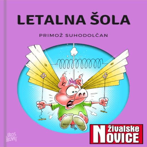book cover for Letalna šola