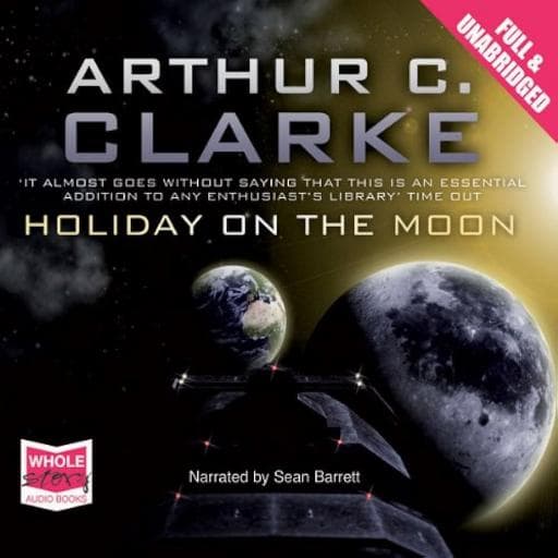 book cover for Holiday on the Moon