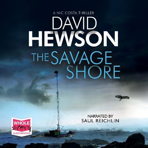 book cover for The Savage Shore