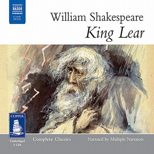 book cover for King Lear
