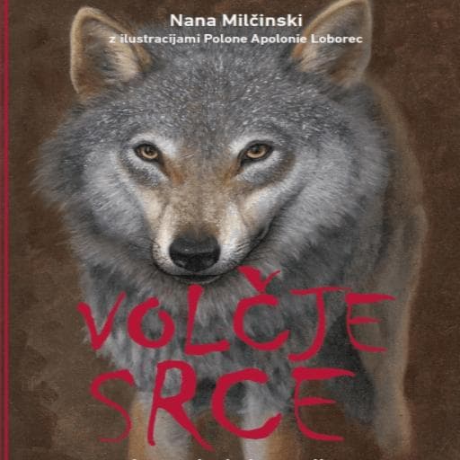 book cover for Volčje srce