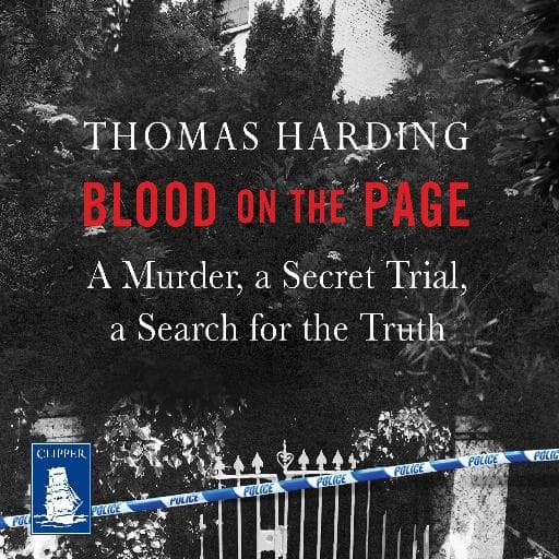 book cover for Blood on the Page