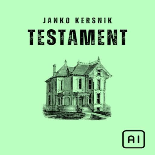 book cover for Testament